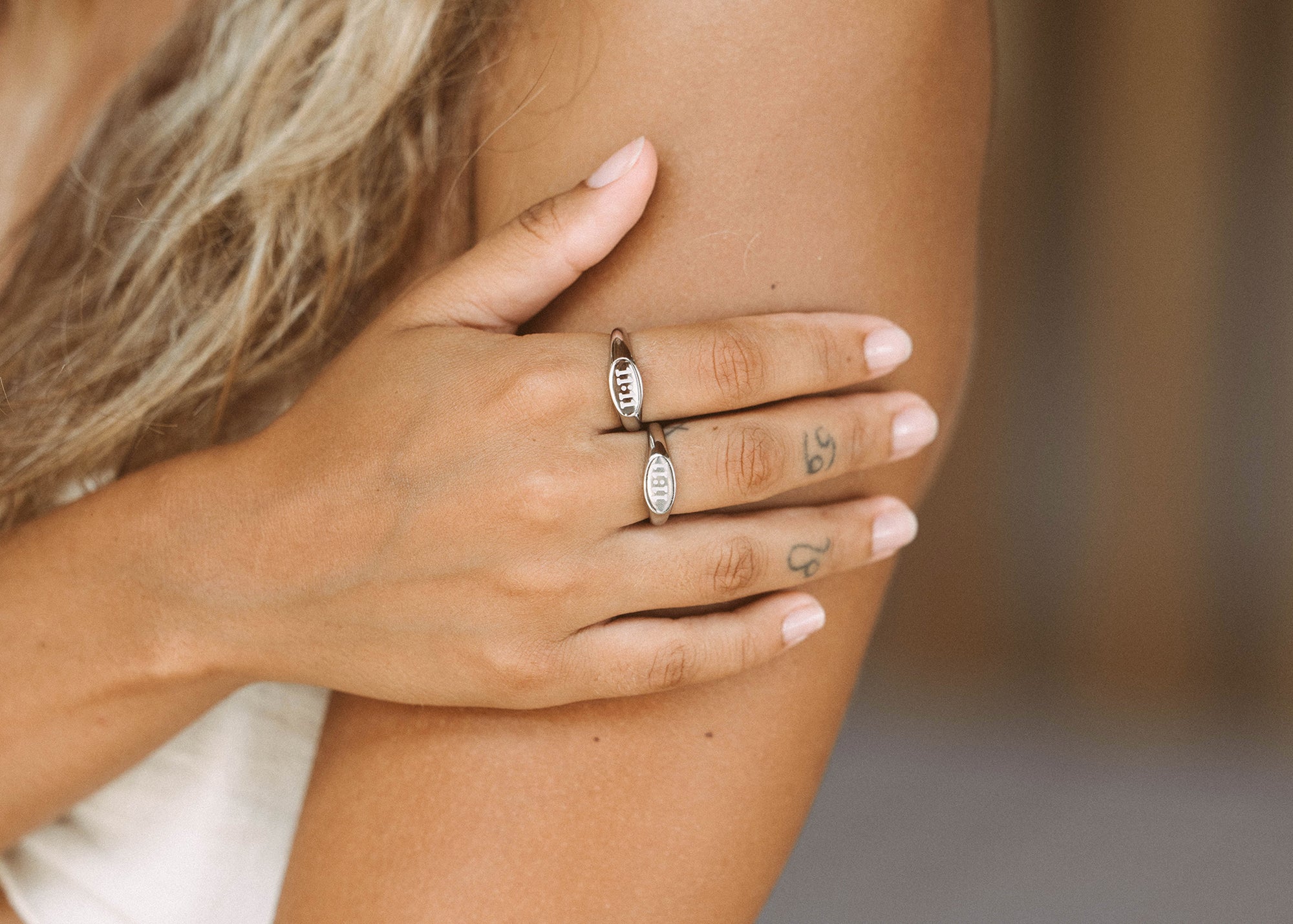 11:11 Silver Ring