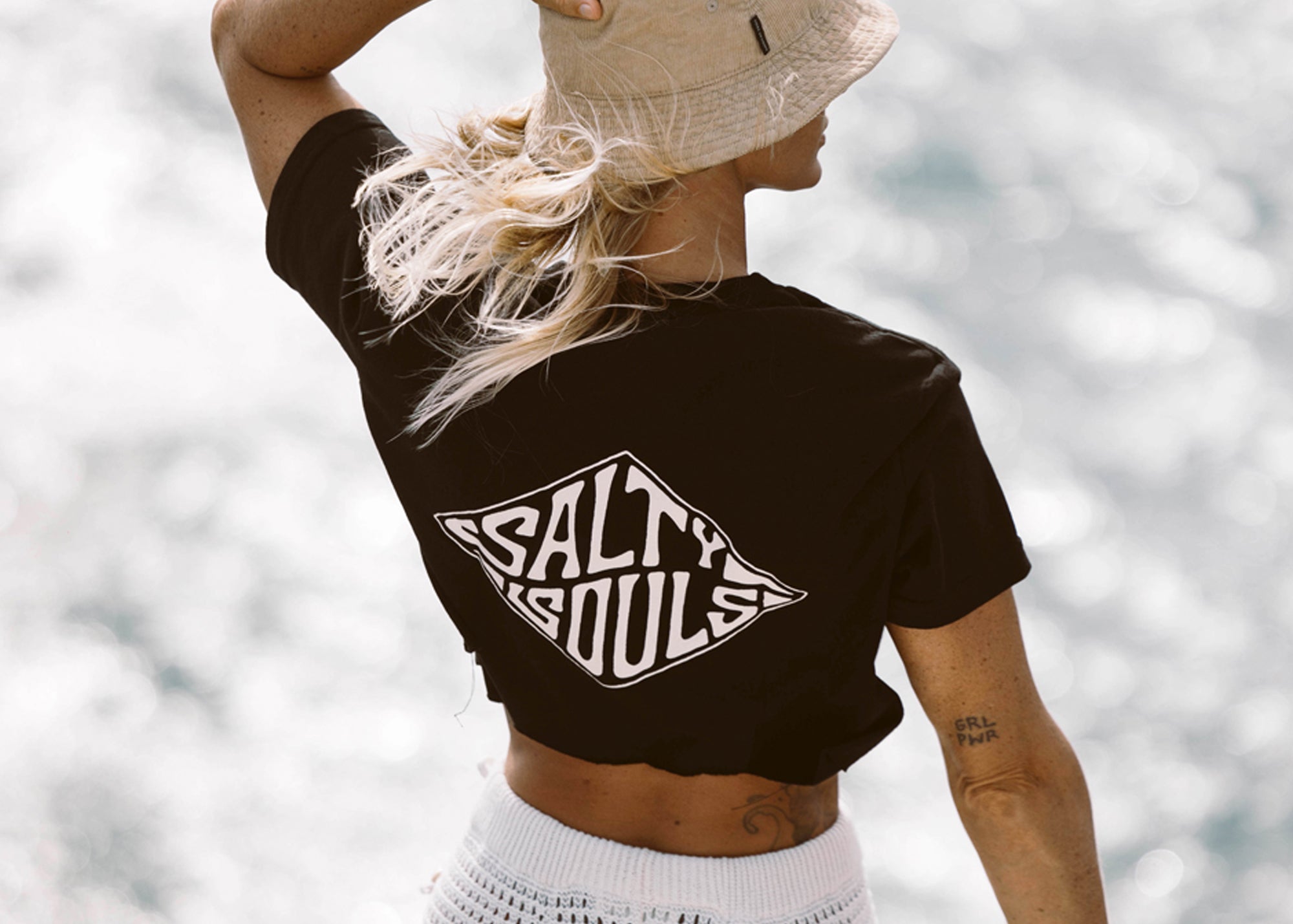 Salty Original Crop Tee