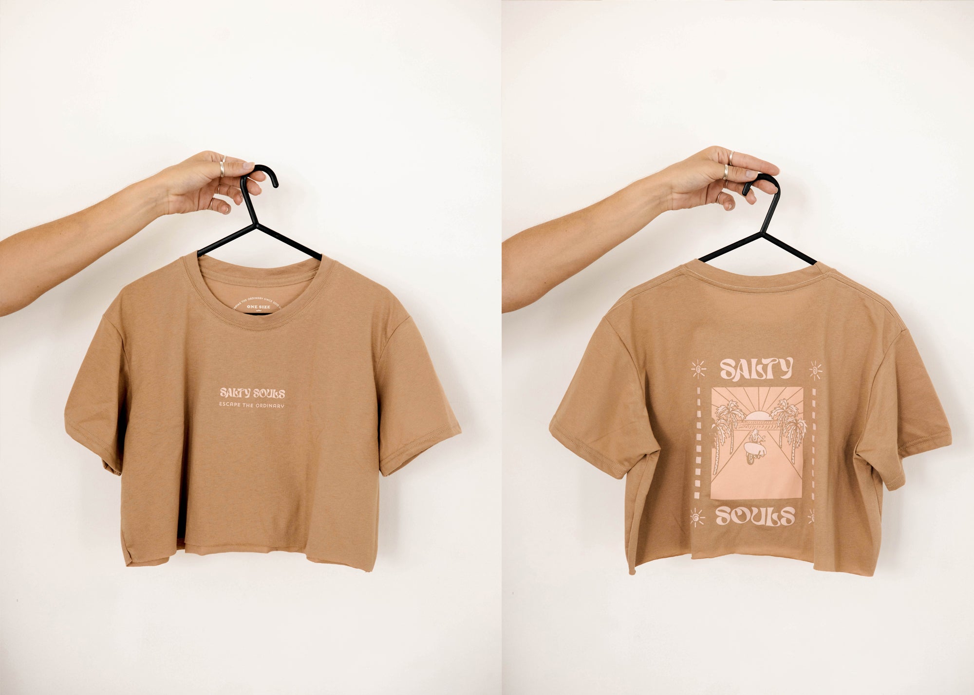 Sandy Croptop Tee