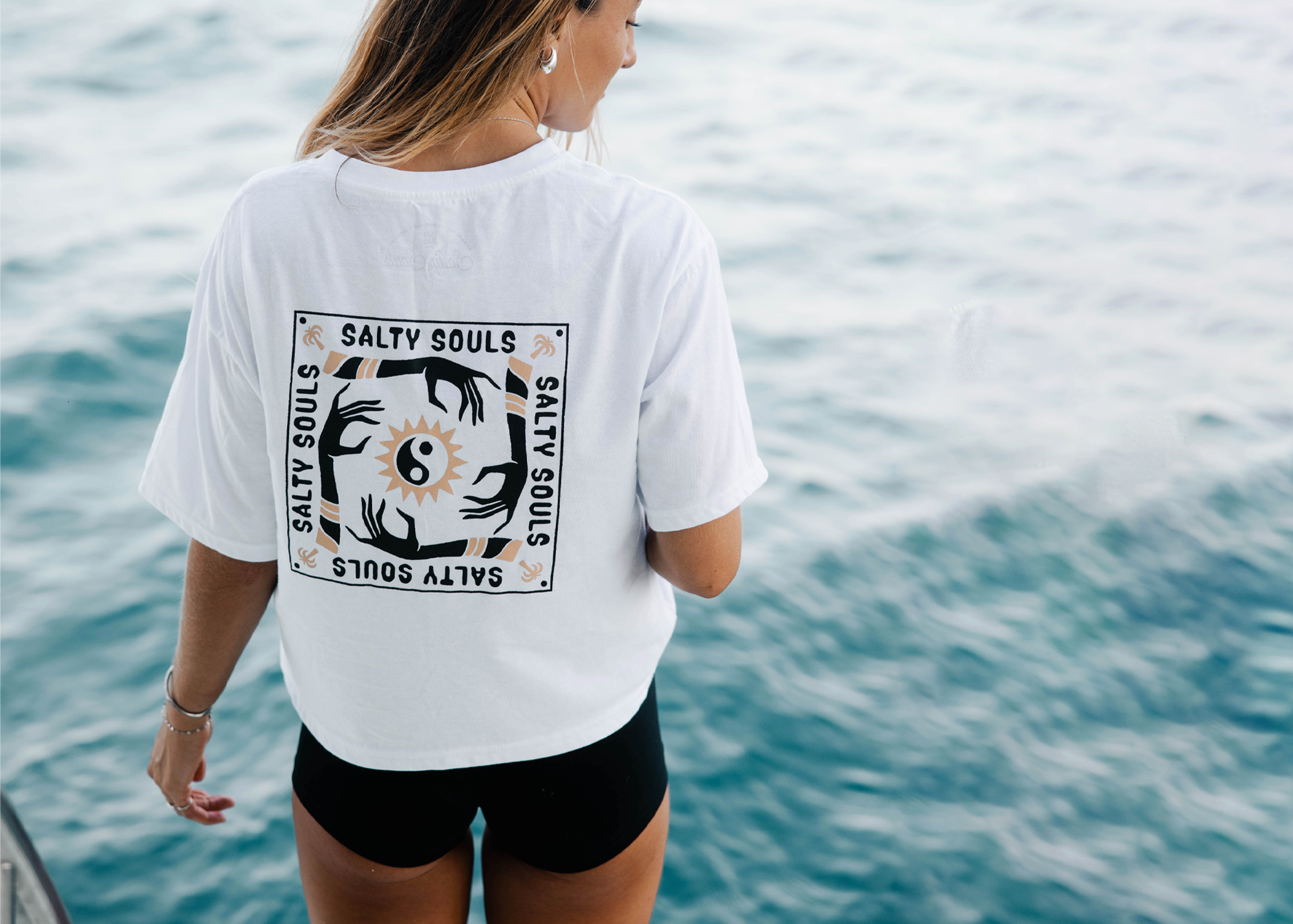 Yin Yang Boxy Tee