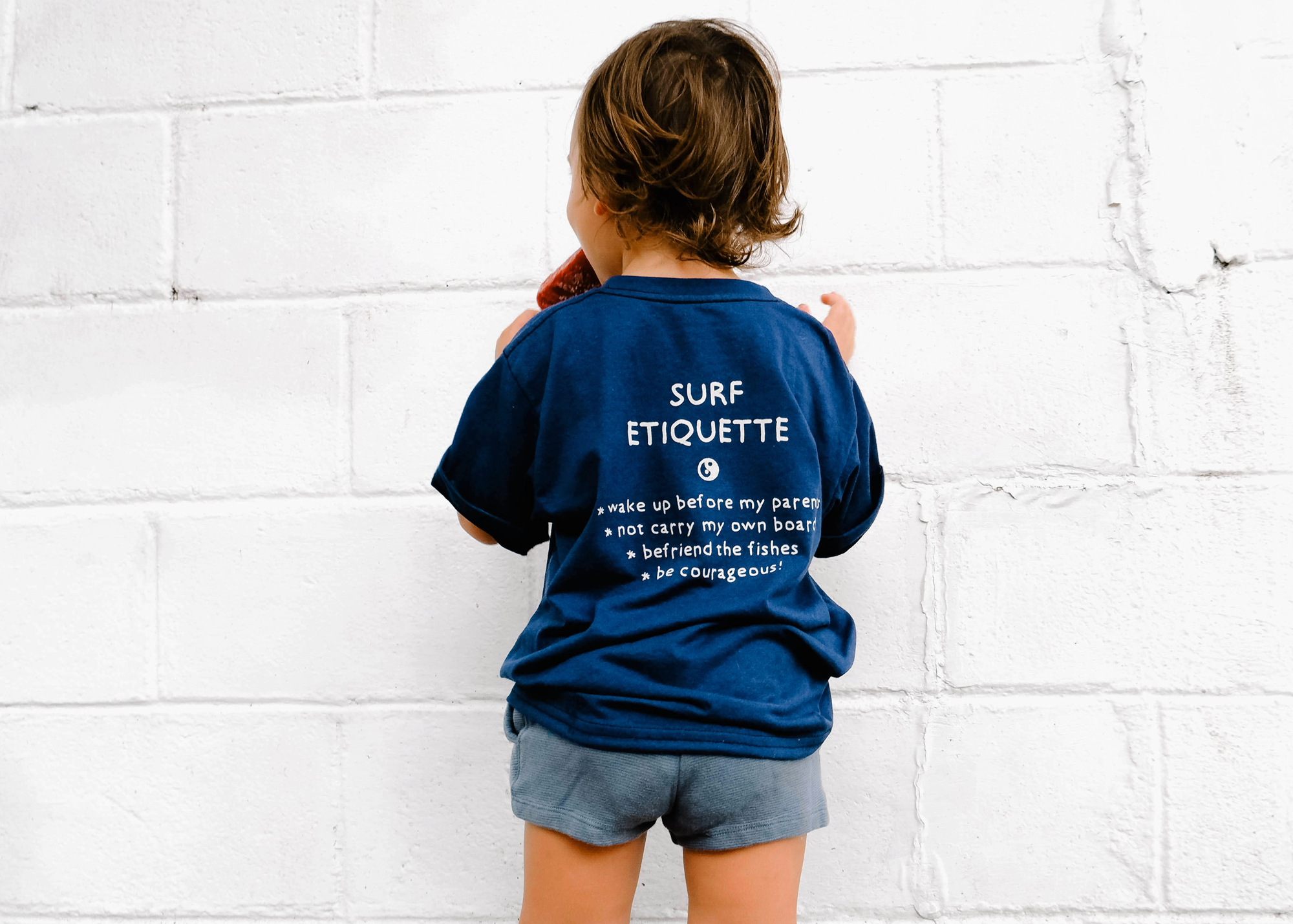 Kids Surf Etiquette Tee