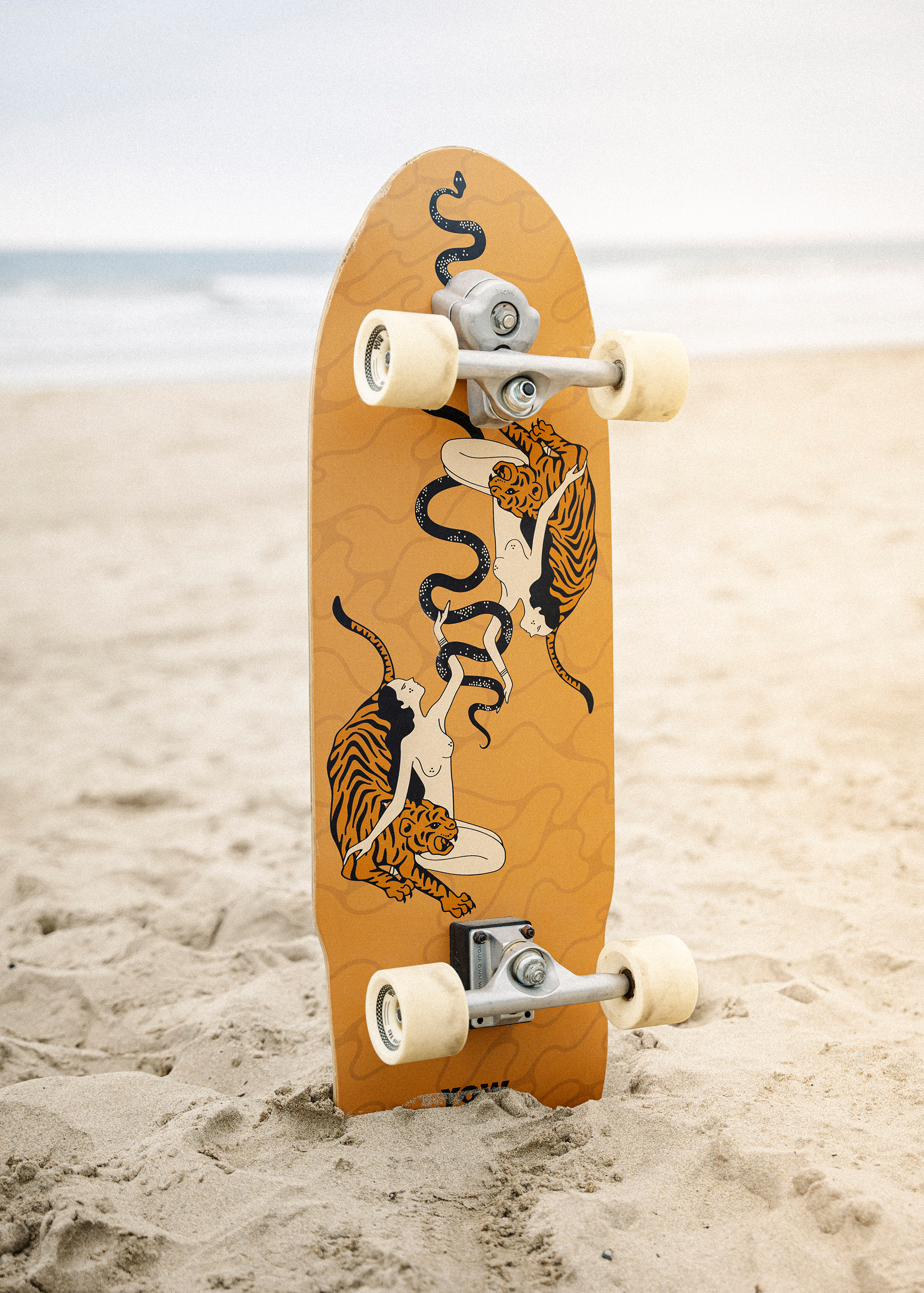 Signature Salty x YOW Surfskate Board