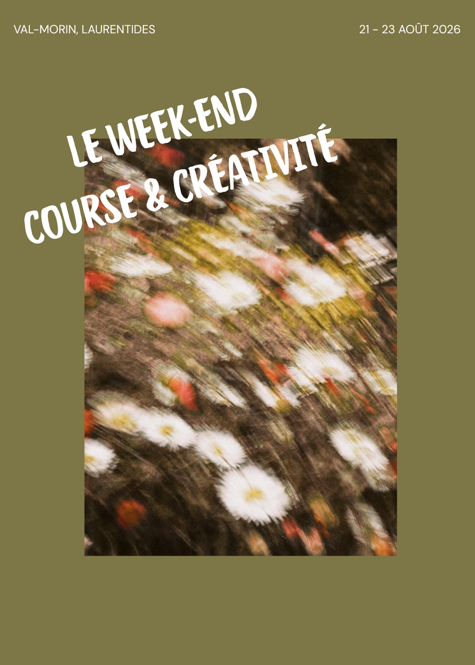 Le Week-end Course & Créativité
