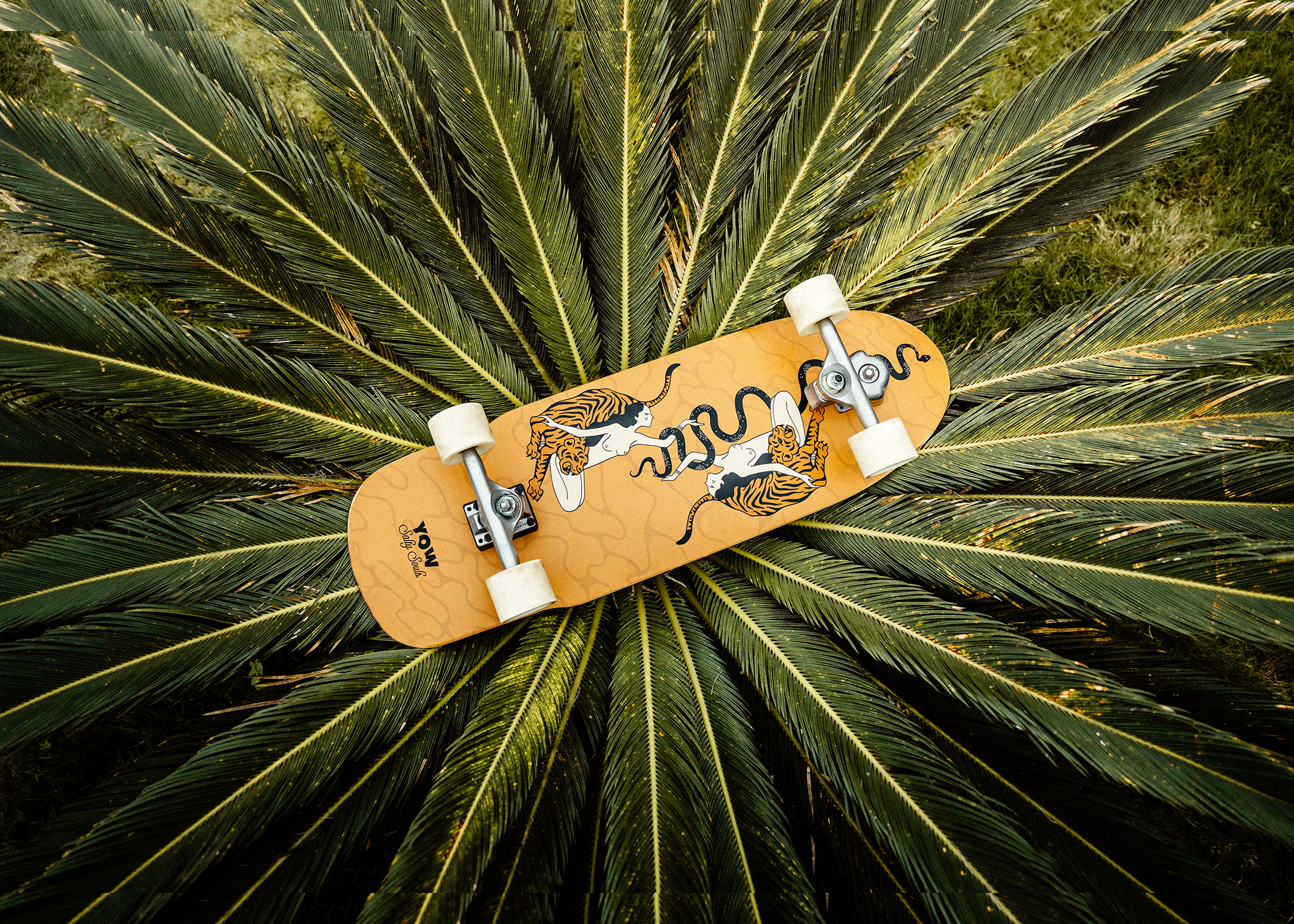 Signature Salty x YOW Surfskate Board