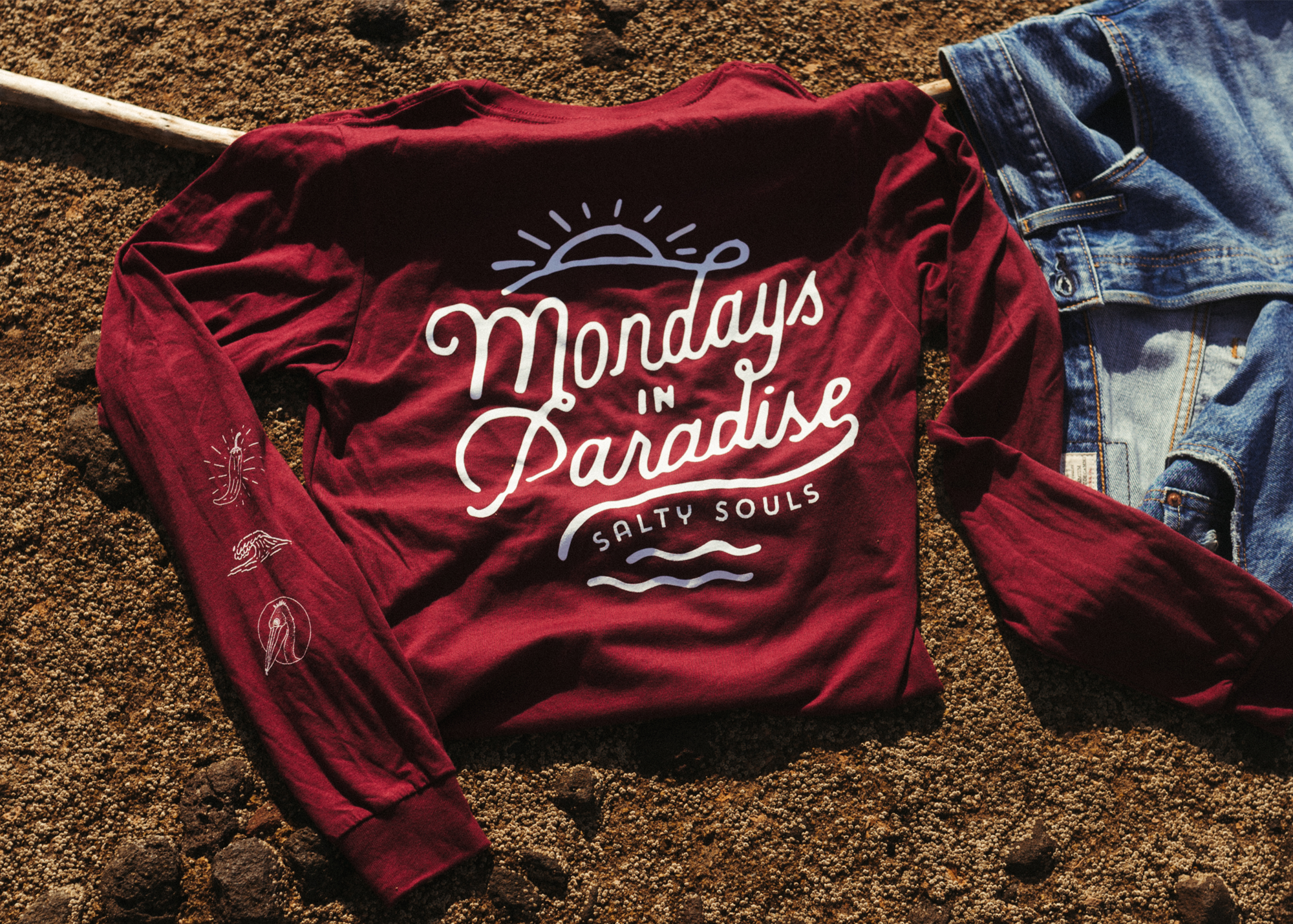 Mondays in Paradise Long Sleeve