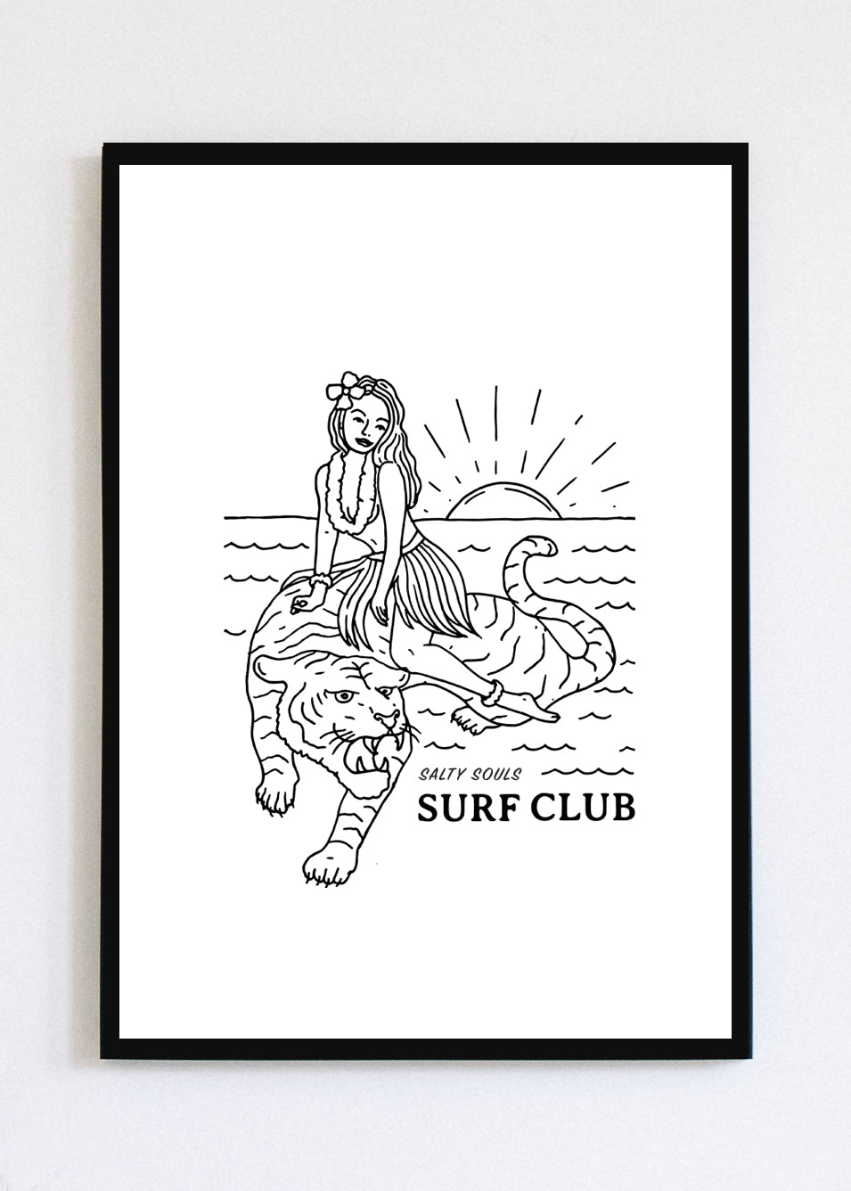 "SURF CLUB" PRINT